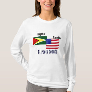guyanisch-amerikanische T - Shirt-biotisch-schön T-Shirt