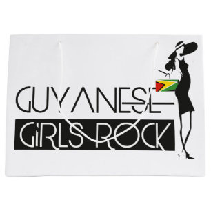 Guyanische Mädchen-Geschenk-Tasche Große Geschenktüte
