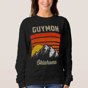 Guymon Oklahoma Retro City Staat Vintag USA Sweatshirt