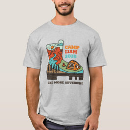 Guys Weekend Bachelor Party Camping T-shirt