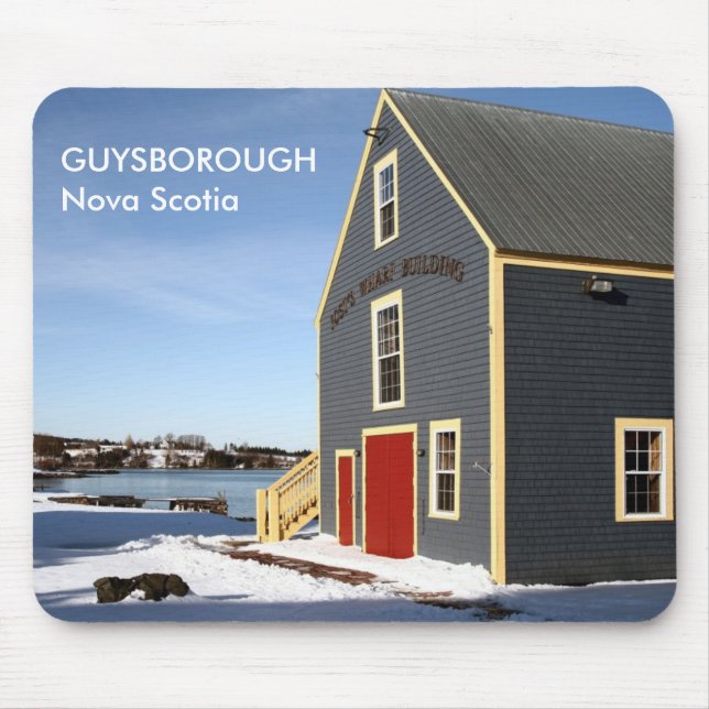 Guysborough, Neuschottland-Mausunterlage Mousepad (Vorne)