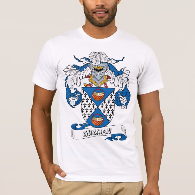 Guzman Familienwappen T-Shirt (Vorderseite)