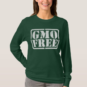 GVO-frei - weiß T-Shirt