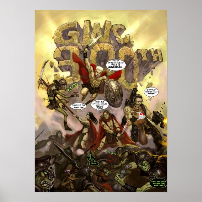 GWC 300. Artwork Poster (Vorne)