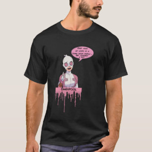 gwenpool erste Regel tropfen rosa Classic T-Shirt