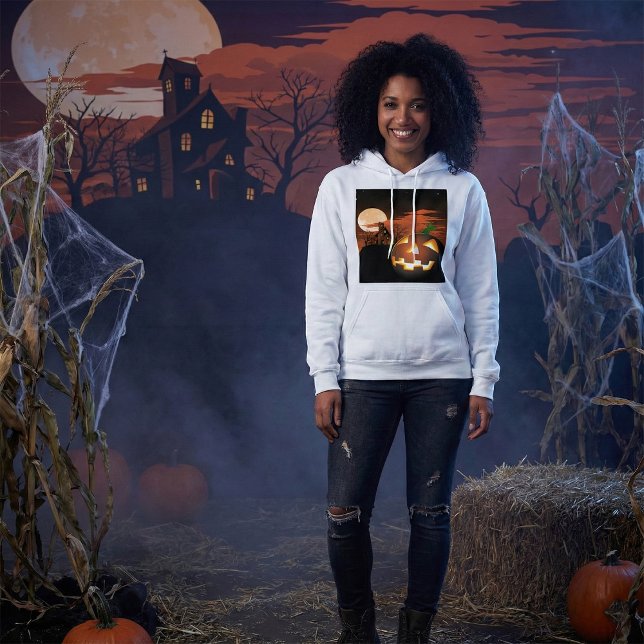 Gwer Halloween Pumpkin Spooky Hoodie (Von Creator hochgeladen)