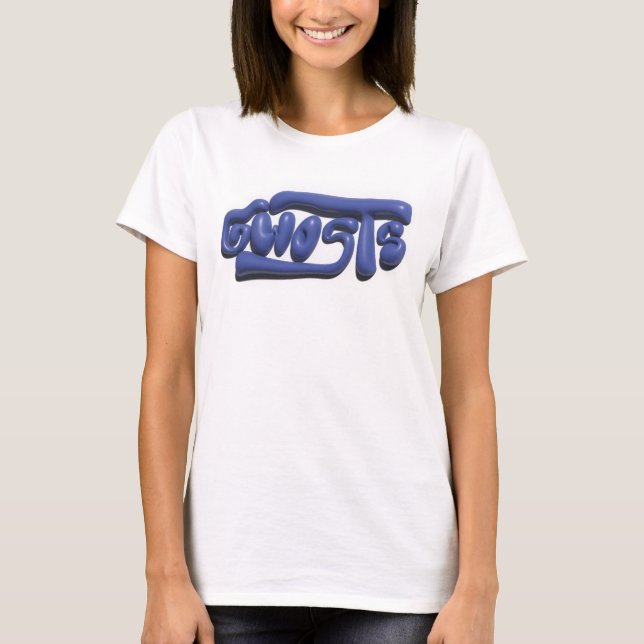 Gwosts 3D Damen T-Shirt (Vorderseite)
