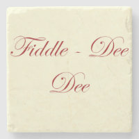 GWTW Fiddle dee de quote Untersetzer