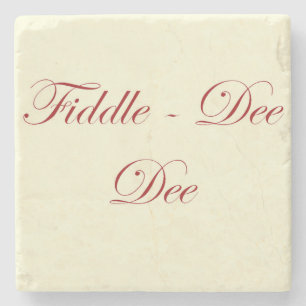 GWTW Fiddle dee de quote Untersetzer