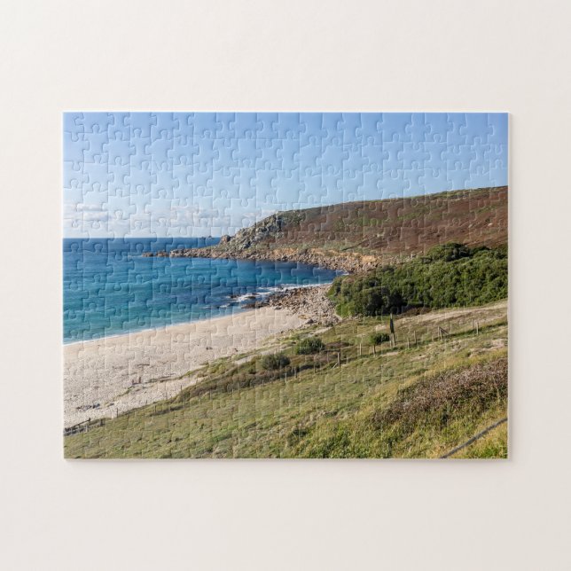 Gwynver Beach Cornwall  Puzzle (Horizontal)