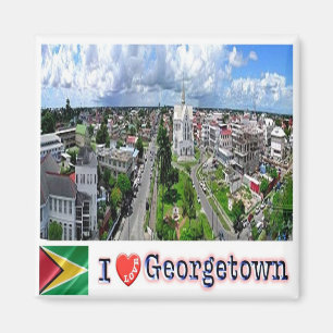 GY - Guyana - Georgetown - I - Liebe Magnet