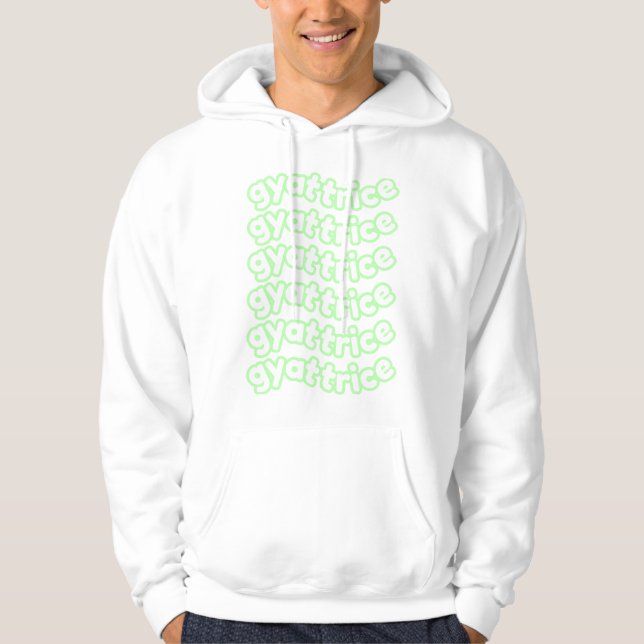 @gyattrice Logo Pastel Green Men's Hoodie (Vorderseite)