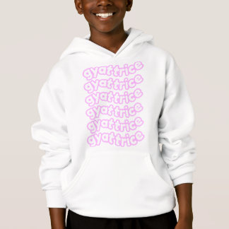 @gyattrice Logo Pastel Pink Kid's Hoodie