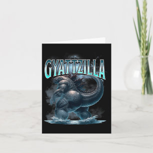 Gyattzilla Meme Zilla Kaiju Rizz Brainrot Skibidi Karte