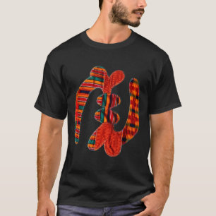 Gye Nyame - Afrikanisches Kente-Tuch-Symbol Ghana T-Shirt