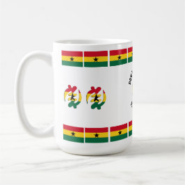 Gye Nyame FEAR NUR GOD Christlich Ghana Kaffeetasse