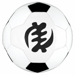 Gye Nyame Gott ist das höchste Adinkra-Symbol Fußball
