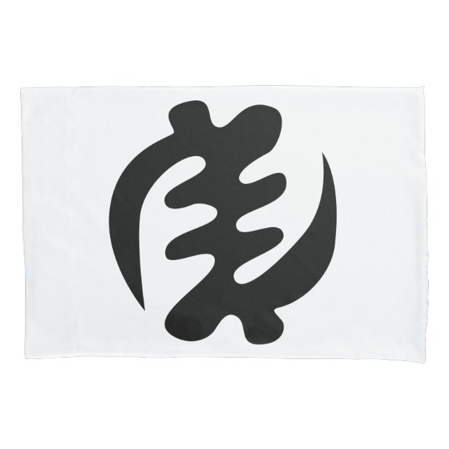 Gye Nyame | Gott ist das höchste Adinkra-Symbol Kissenbezug (Vorderseite)