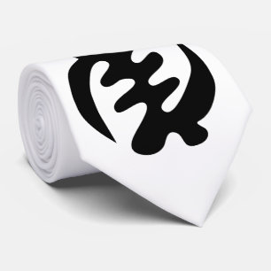 Gye Nyame   Gott ist das höchste Adinkra-Symbol Krawatte