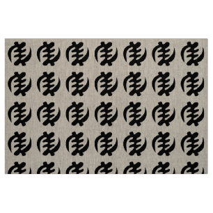 Gye Nyame   Gott ist das höchste Adinkra-Symbol Stoff
