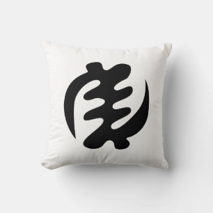 Gye Nyame Gott ist höchstes Adinkra-Symbol Kissen