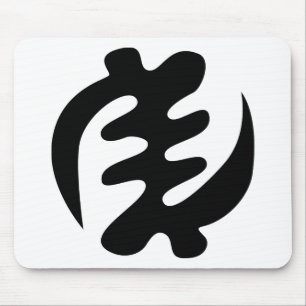 Gye Nyame Gott ist höchstes Adinkra-Symbol Mousepad