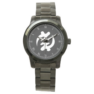 Gye Nyame   Gott ist Oberstes Symbol Armbanduhr