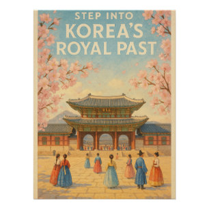 Gyeongbokgung Palace in Seoul Poster