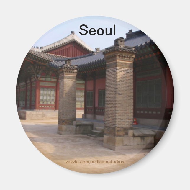Gyeongbokgung Palace - Inneres Magnet (Vorne)