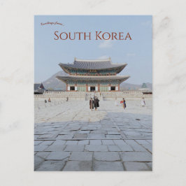 Gyeongbokgung Palace Seoul Südkorea Postkarte