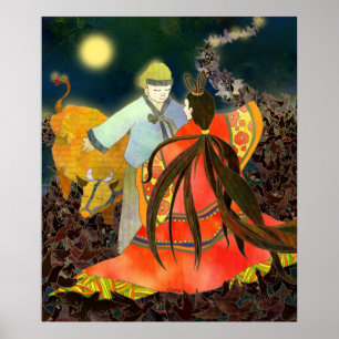 Gyeonwu & Jiknyeo: Die Geschichte des Chilseok in Poster