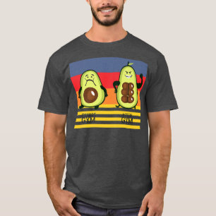 Gym Avocado, Mens Weibchen, Gewichtheben, Witzwein T-Shirt