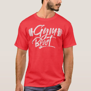 Gym Beast Bodybuilding Training Weichtraining T-Shirt