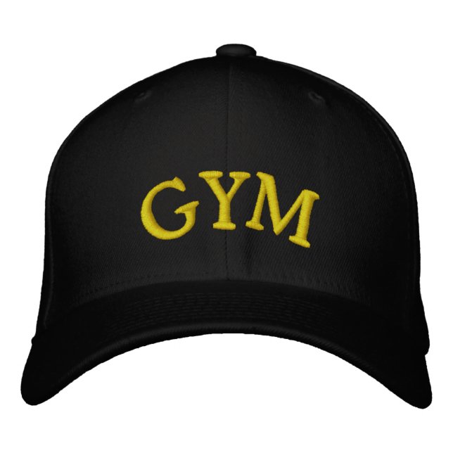 GYM BESTICKTE BASEBALLKAPPE (Vorderseite)