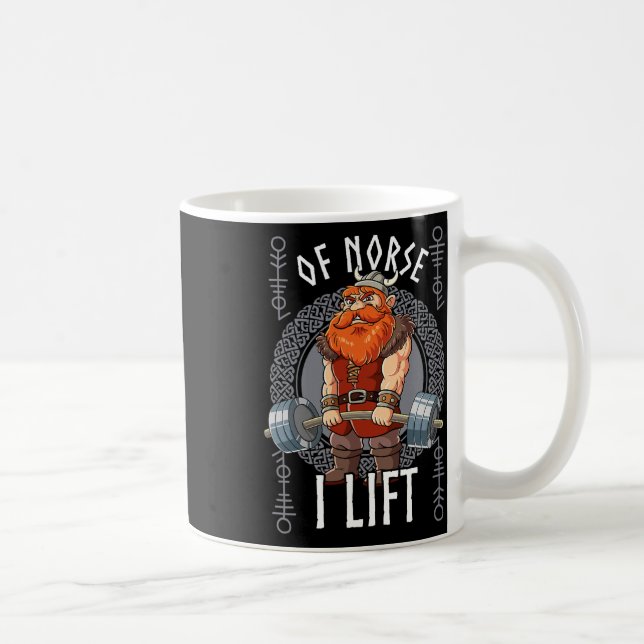 Gym Bodybuilding Training Of Norse I Lift Viking  Kaffeetasse (Rechts)