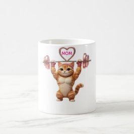 Gym Cat Mom Tasse – Lustiges Muttertagsgeschenk