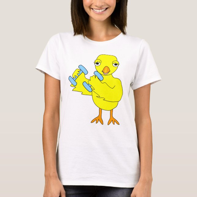 Gym Chick T-Shirt (Vorderseite)