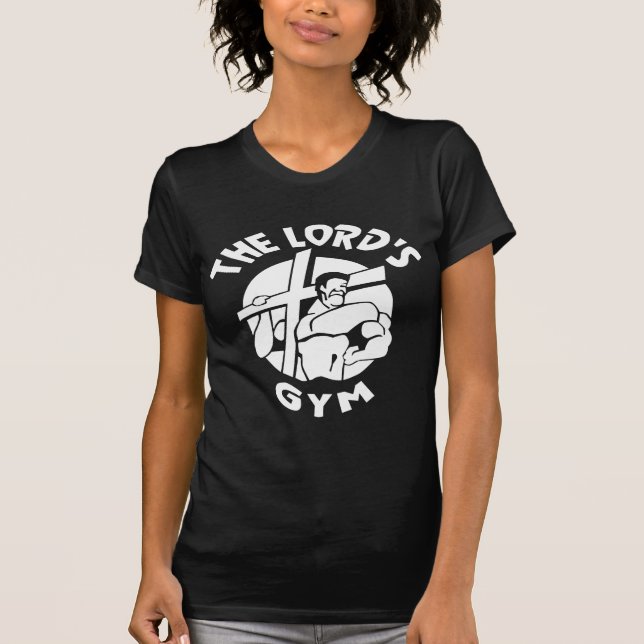 Gym des Lords - Weiß T-Shirt (Vorderseite)