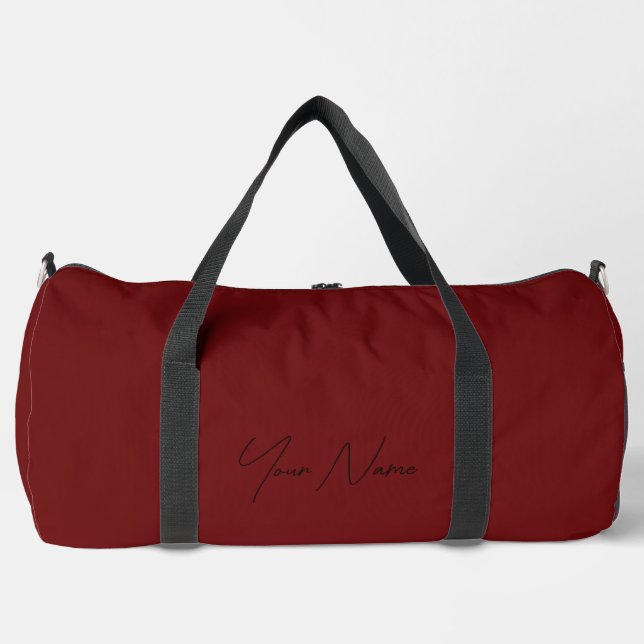 Gym Duffle Bag Rose Red HAMbyWG (Vorderseite)