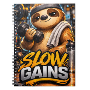 Gym Faultier - Critter Kingdom Notizblock