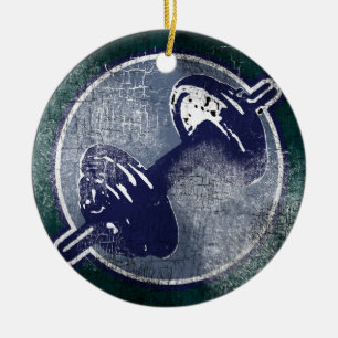 GYM-Fitness Keramik Ornament