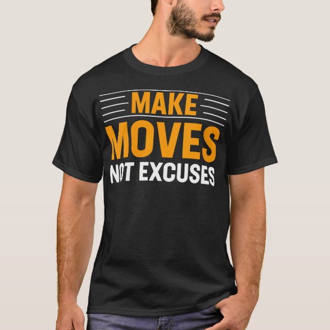 Gym-Fitness Motivierend T-Shirt (Vorderseite)