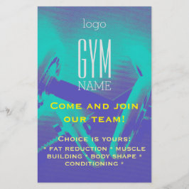 Gym Flyer Werbeaktion