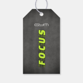 Gym Focus Geschenkanhänger