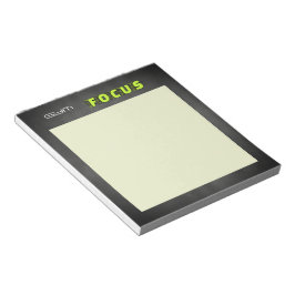 Gym Focus Notizblock