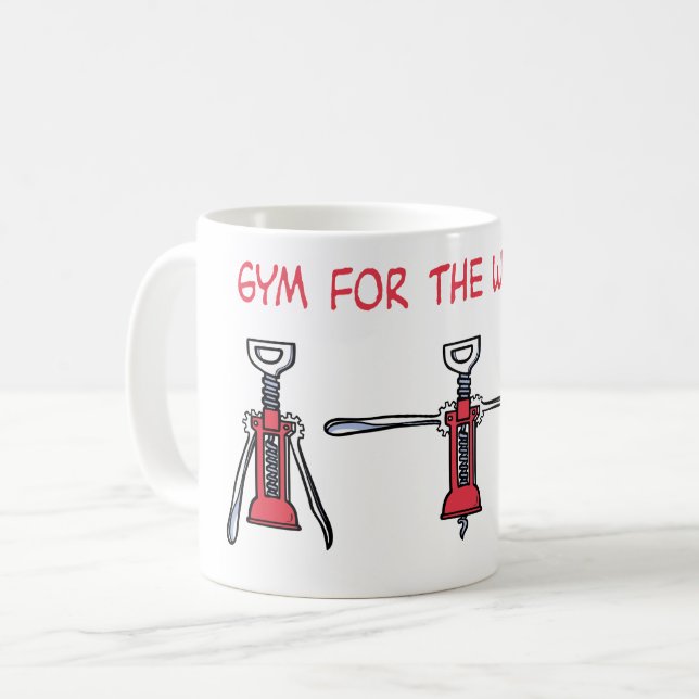 Gym for the weekend kaffeetasse (Vorderseite Links)