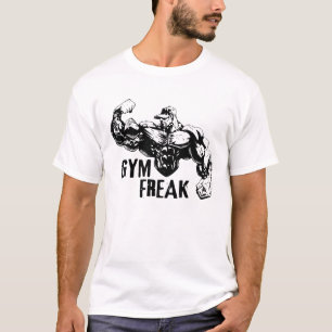 Gym Freak Fitness Workout Enthusiast T-Shirt