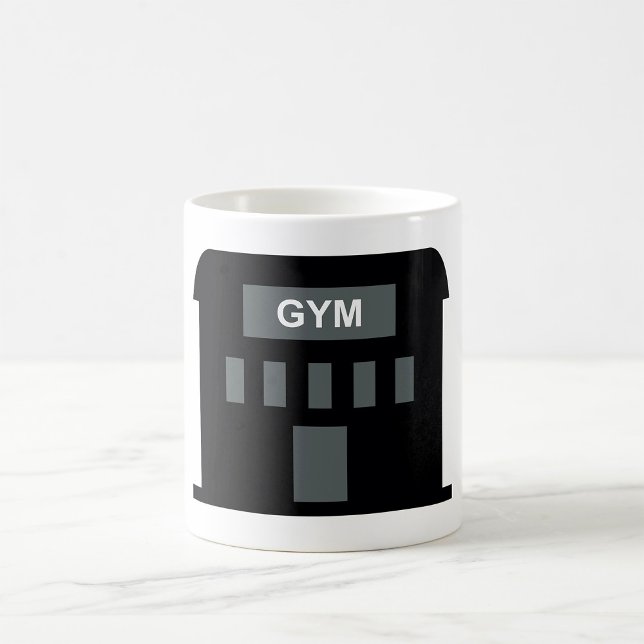 Gym-Gebäude Kaffeetasse (Von Creator hochgeladen)