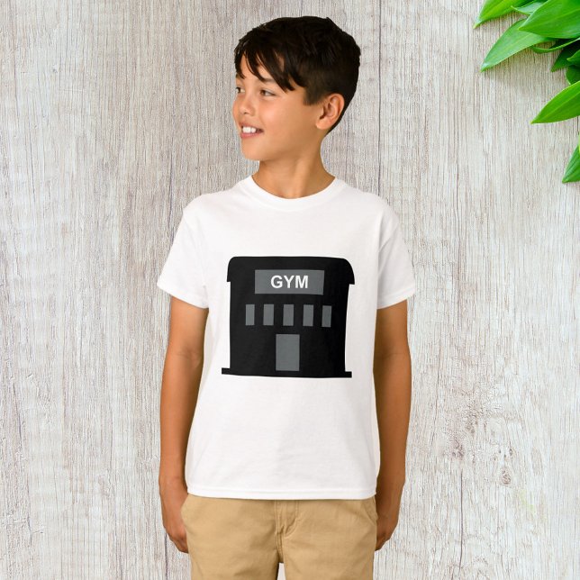 Gym-Gebäude T-Shirt (Von Creator hochgeladen)
