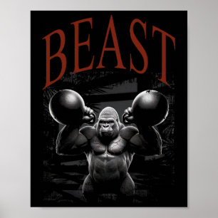 Gym-Geschenke für Männer Frauen Fitness Bodybuildi Poster